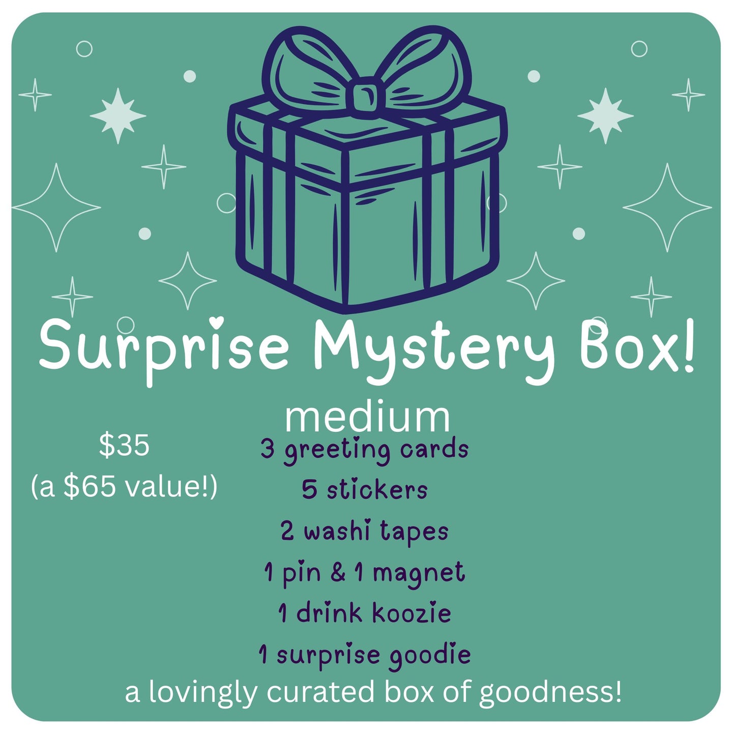 Mystery Box Bundle - Medium * $35 (Value: $65)