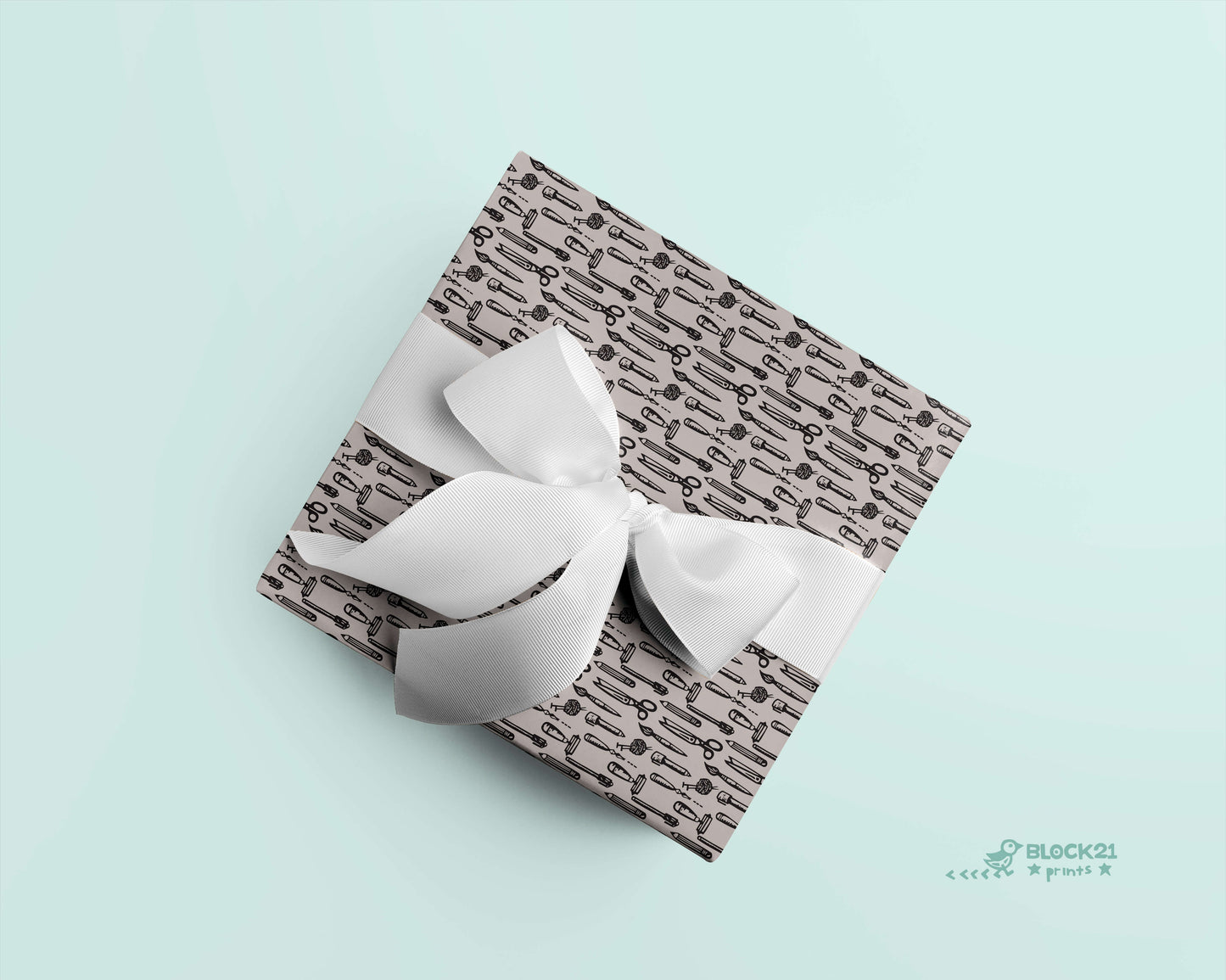 Art Tools - Supplies - Artist Crafter Gift Wrap Sheet - set of two