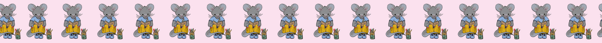 mouse washi tape
