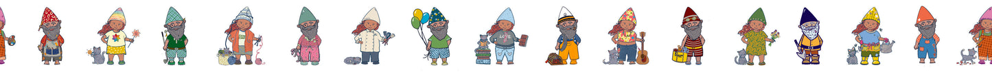 Gnome 1 inch Washi Tape