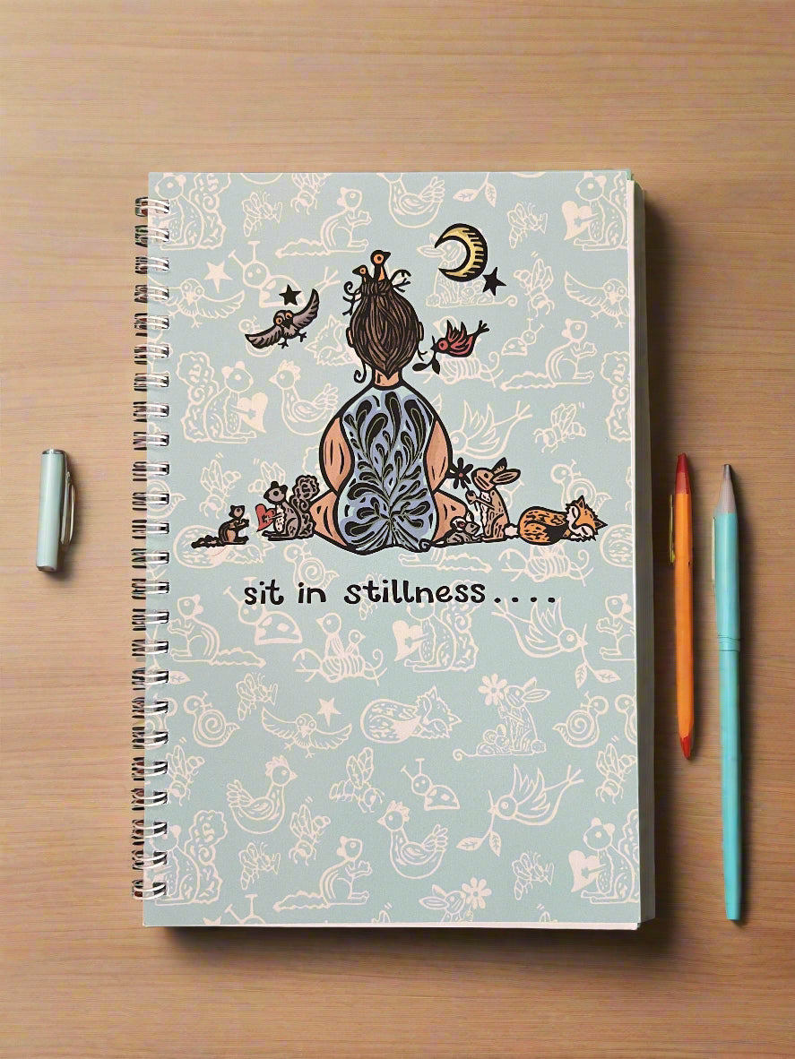 Limited Edition Journal Notebook - Sit in Stillness