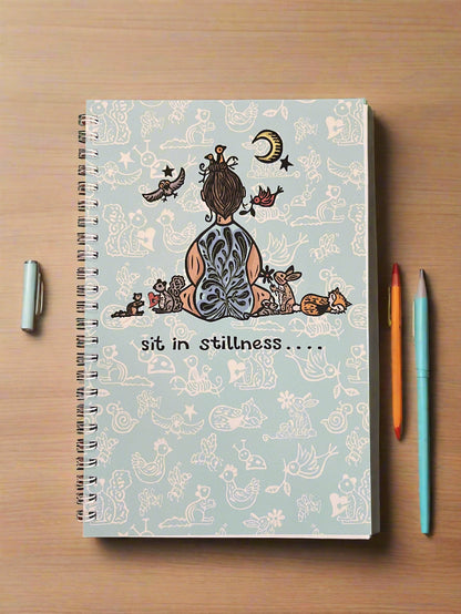 Limited Edition Journal Notebook - Sit in Stillness