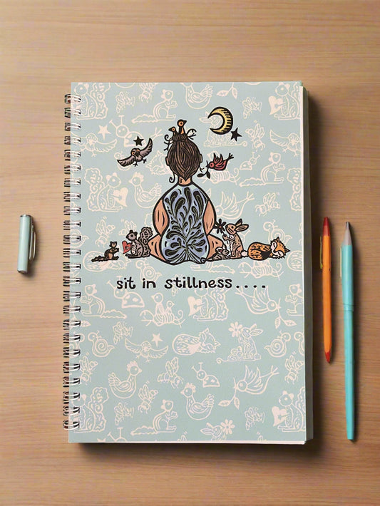 Limited Edition Journal Notebook - Sit in Stillness
