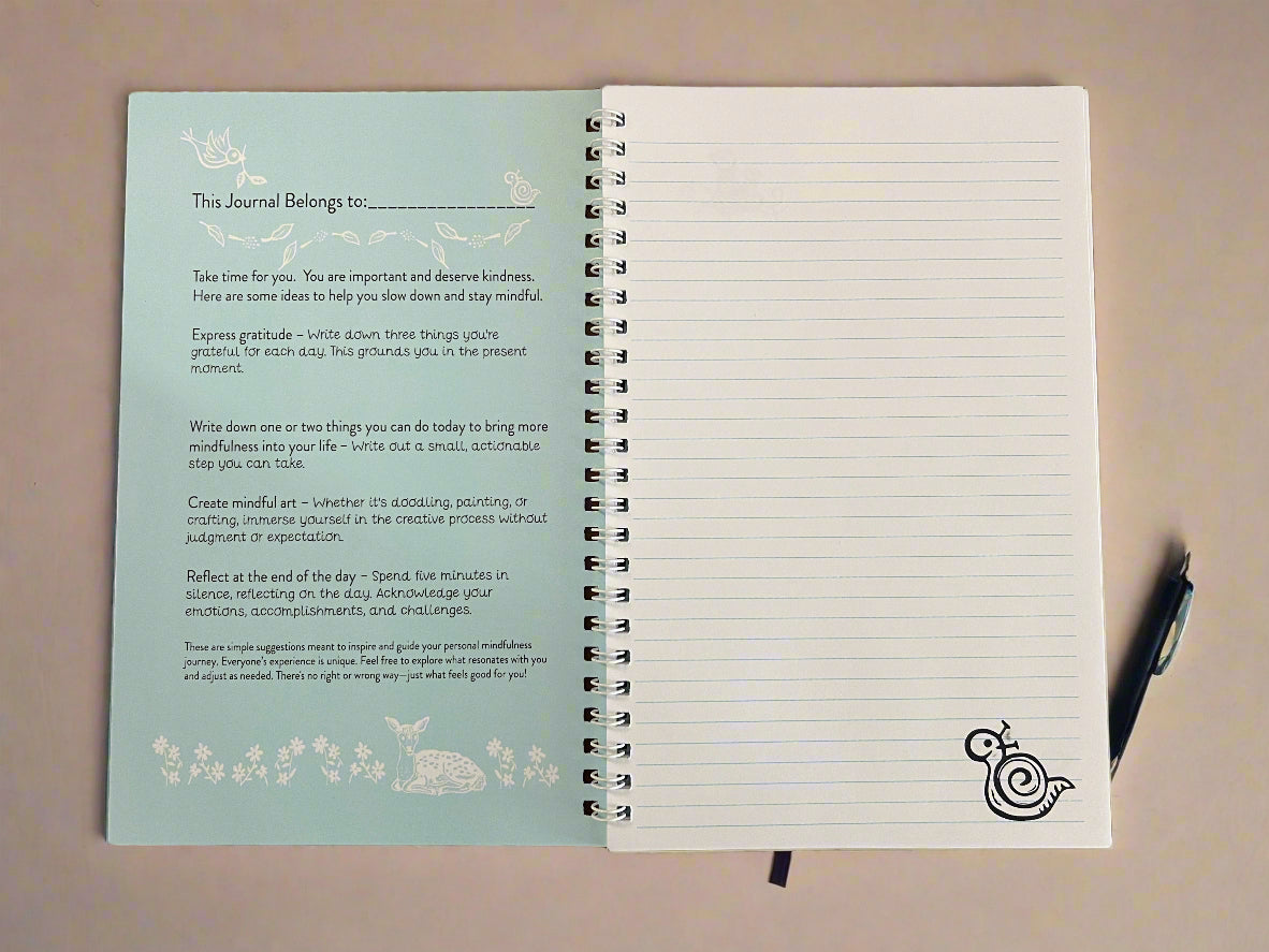 Limited Edition Journal Notebook - Sit in Stillness
