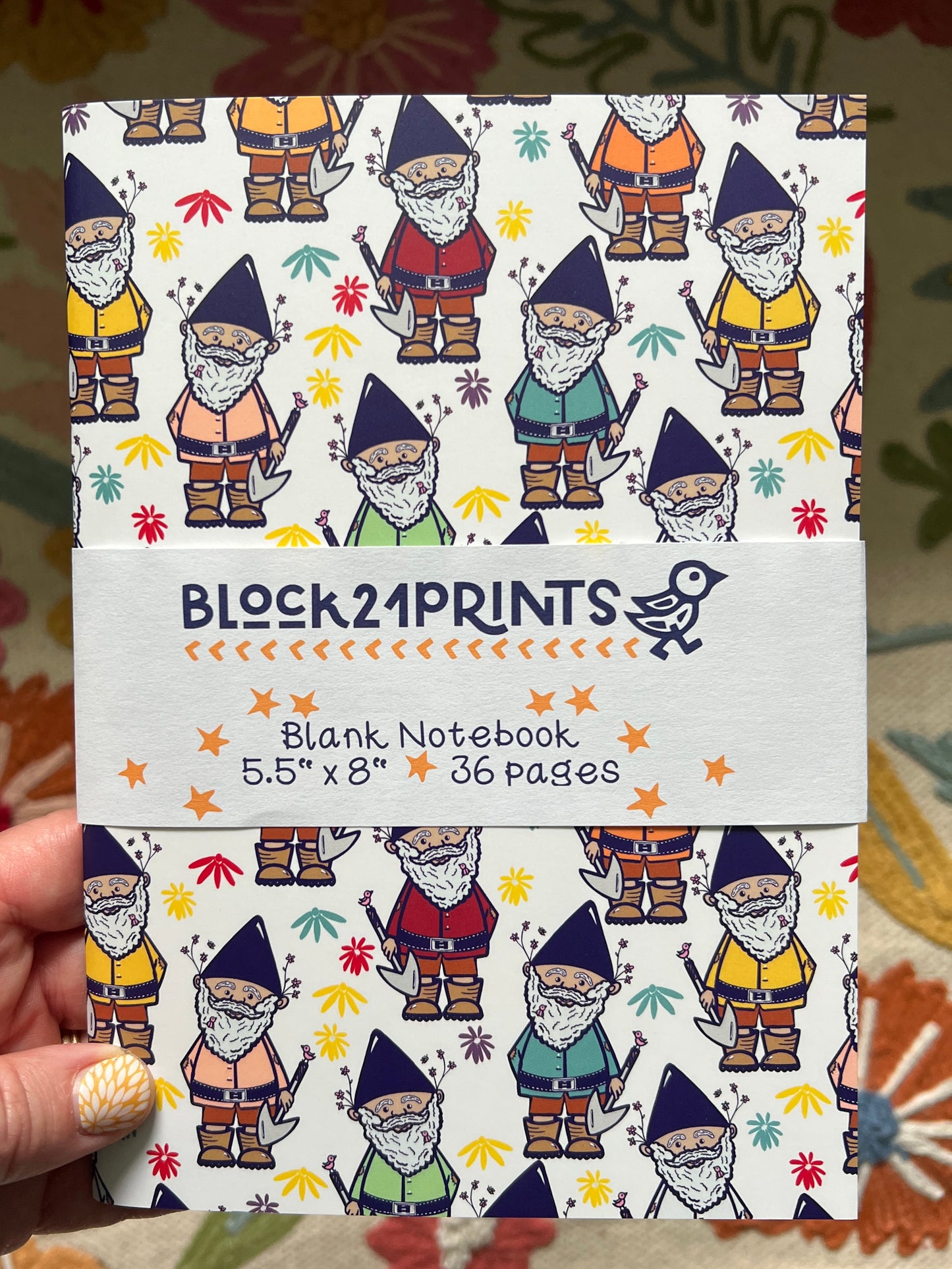 Gnome Notes - Illustrated Softcover Notebook