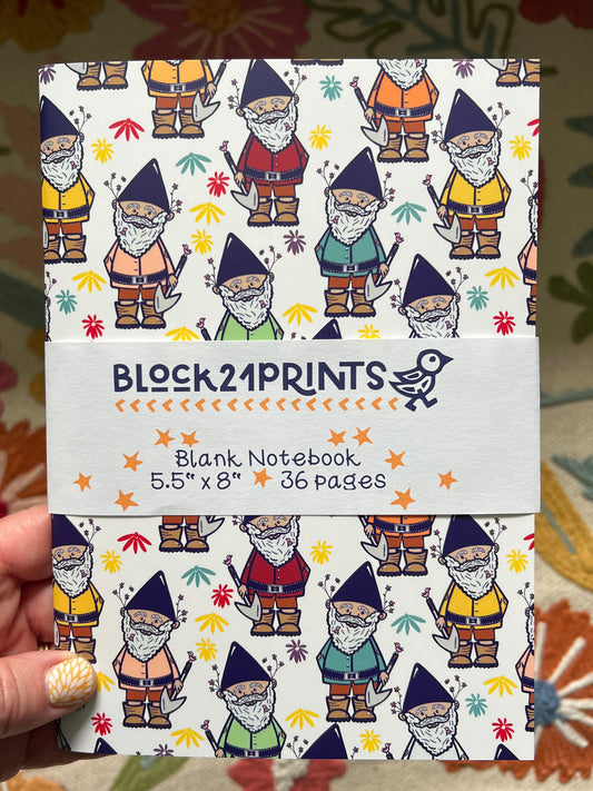 Gnome Notes - Illustrated Softcover Notebook