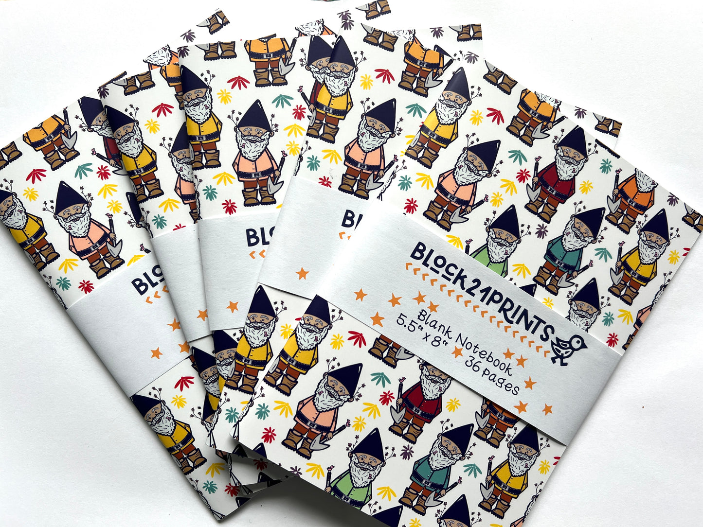 Gnome Notes - Illustrated Softcover Notebook