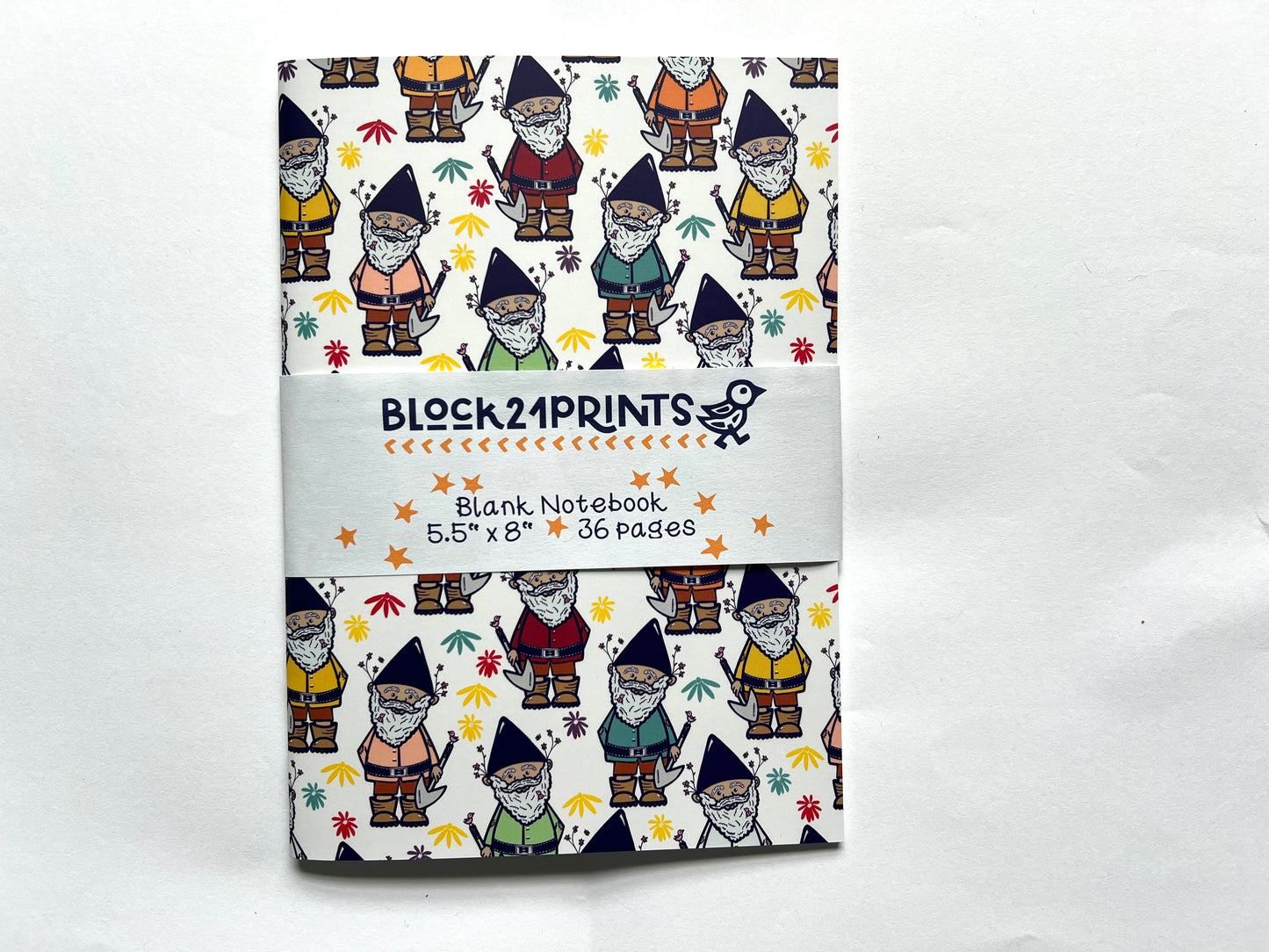 Gnome Notes - Illustrated Softcover Notebook