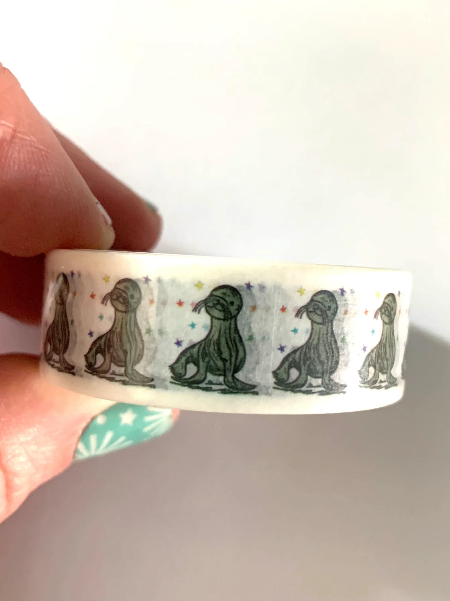 Seal & Stars Washi Tape