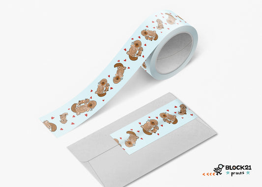 Two Happy Otters Washi Tape