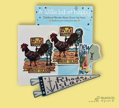 Rhode Island Sticker Bundle