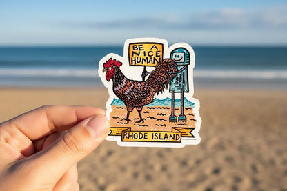 Rhode Island Gift Bundle | Stickers & Postcard