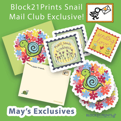 Snail Mail Club CLASSIC - Tier 1 - A Monthly Subscription