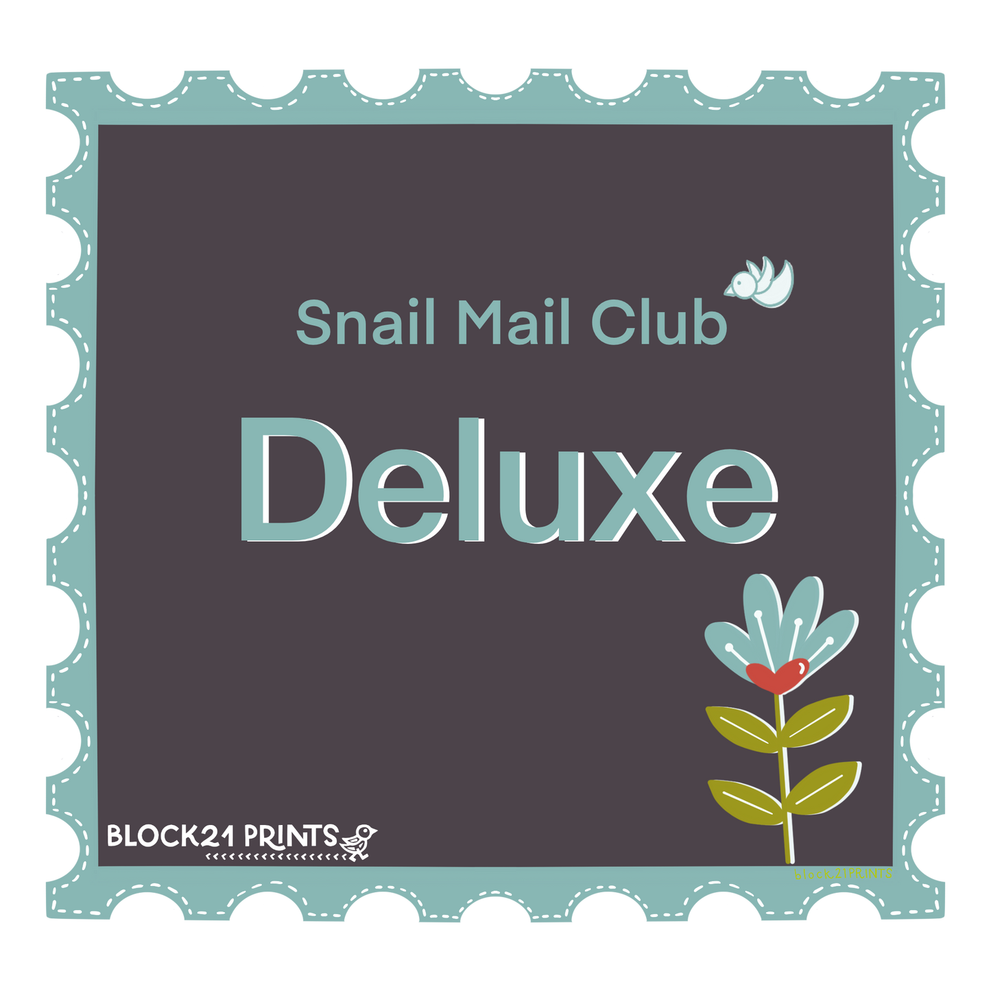 Snail Mail Club DELUXE - Tier 3 - A Monthly Subscription