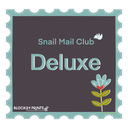 Snail Mail Club DELUXE - Tier 3 - A Monthly Subscription