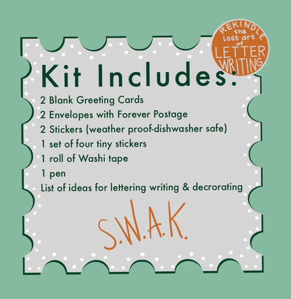 Snail Mail Kit - everything included (postage too!)