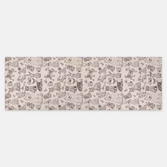 Woodland Creature Pashmina Scarf - FREE SHIPPING