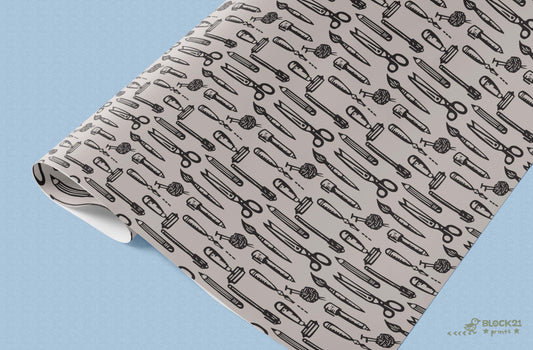 Art Tools - Supplies - Artist Crafter Gift Wrap Sheet - set of two