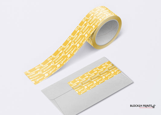 Art Tools Yellow 1 inch Washi Tape