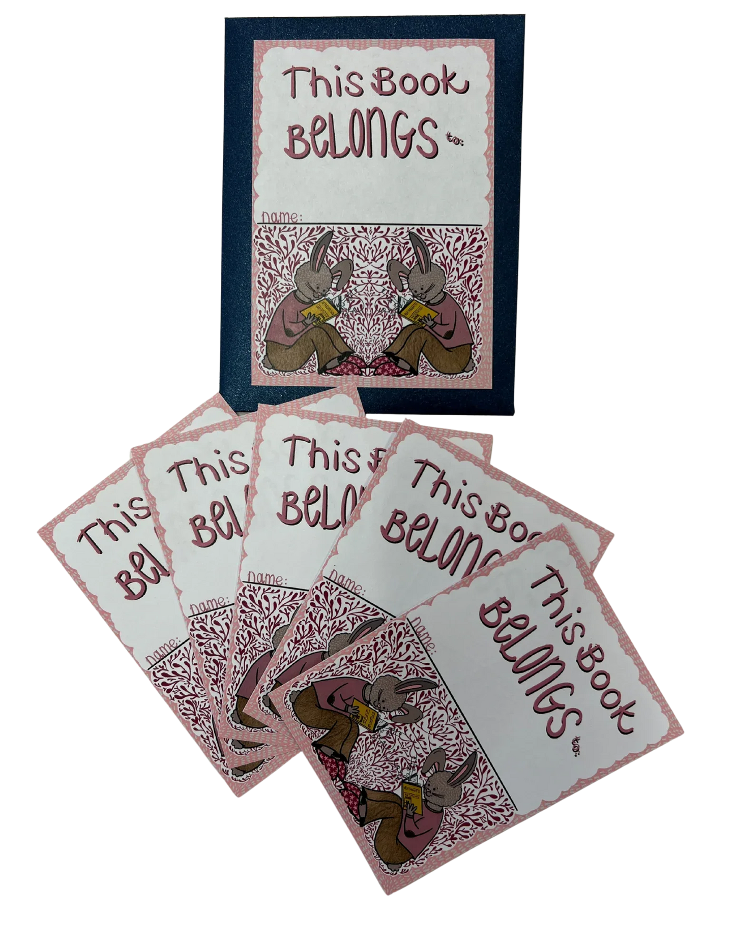 This Book Belongs To Bookplates – Reading Rabbits