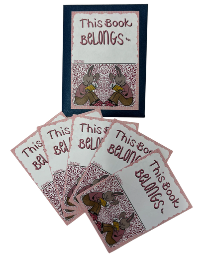This Book Belongs To Bookplates – Reading Rabbits