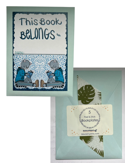 This Book Belongs To Bookplates – Cozy Cats