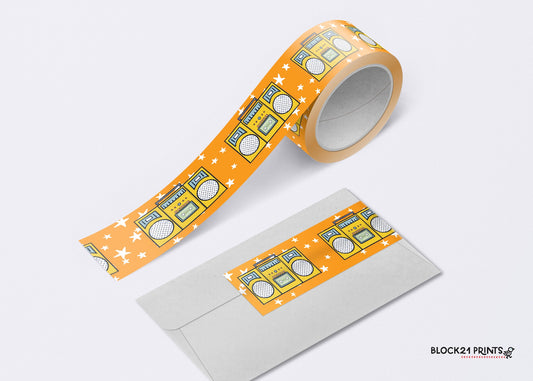 Boombox 1980s retro 1 inch Washi Tape