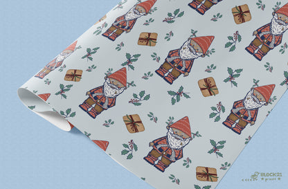 Holiday Gnome - Gift Tags - set of 5