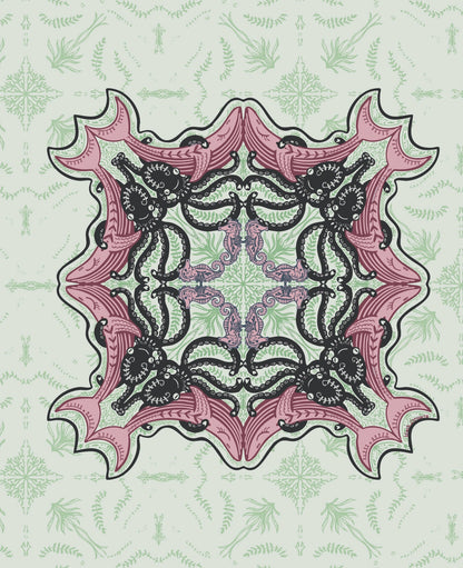 Ocean Mandala - Blank Greeting Card