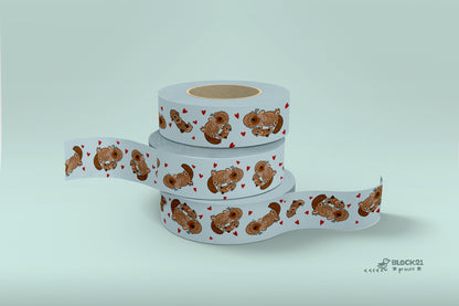 Two Happy Otters Washi Tape