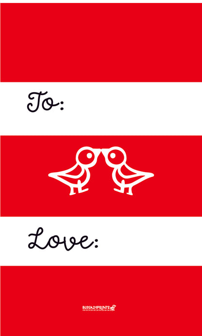 Holiday Winter Candy Cane Bears - Gift Tags - set of 5 (Copy)