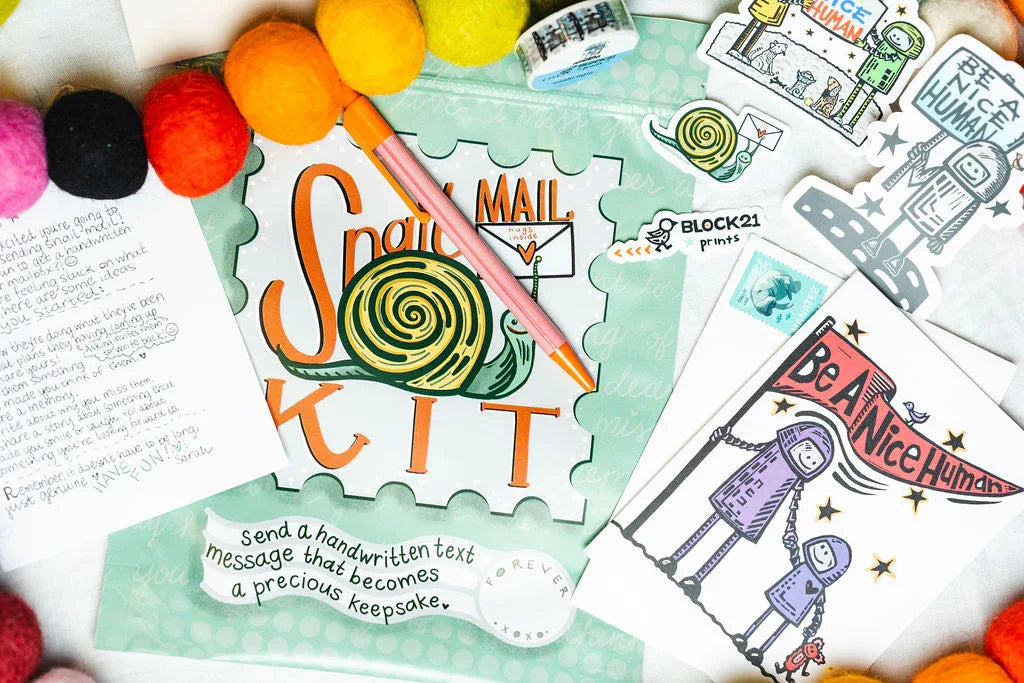 Snail Mail Kit - everything included (postage too!)