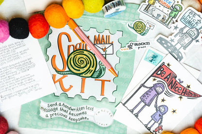 Snail Mail Kit - everything included (postage too!)