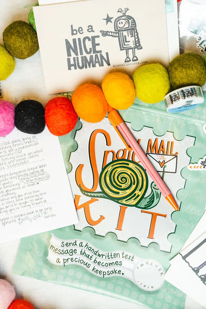 Snail Mail Kit - everything included (postage too!)